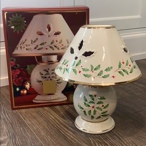 Lenox Holiday Candle Lamp